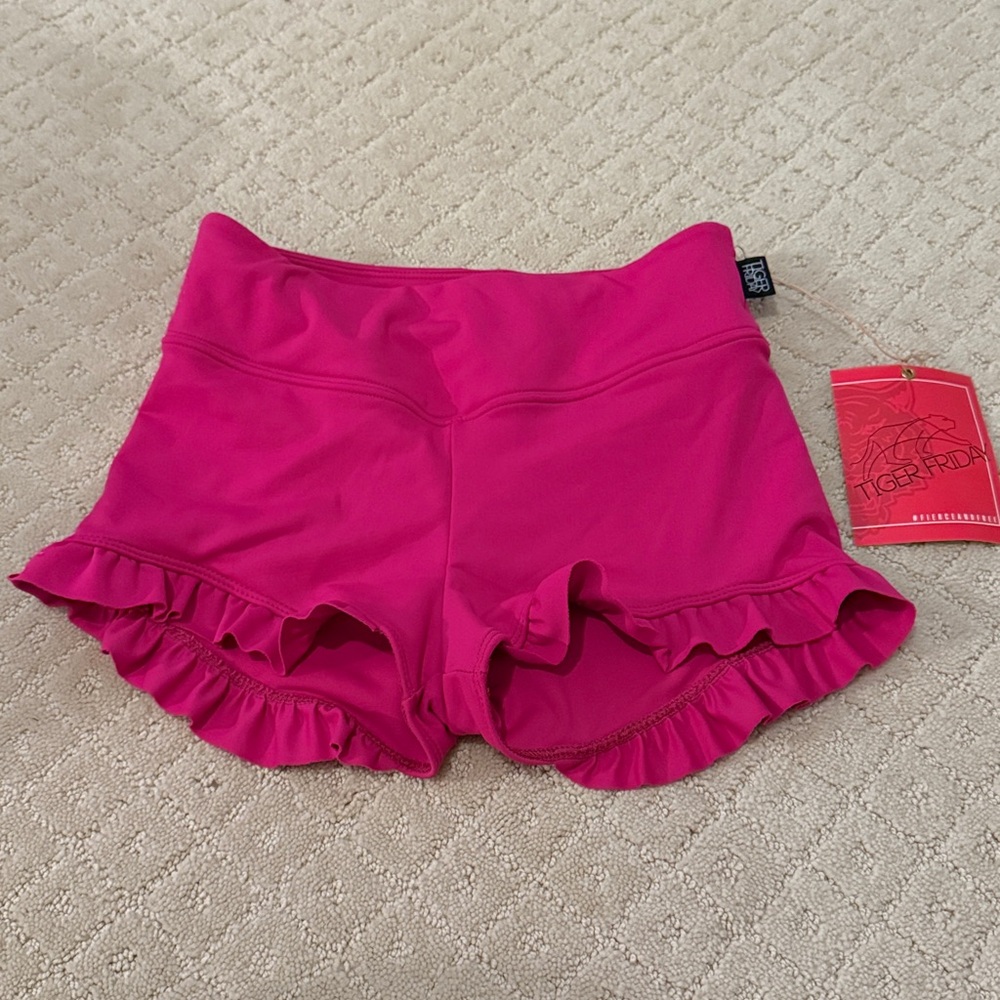 Tiger Friday Ruffle Shorts